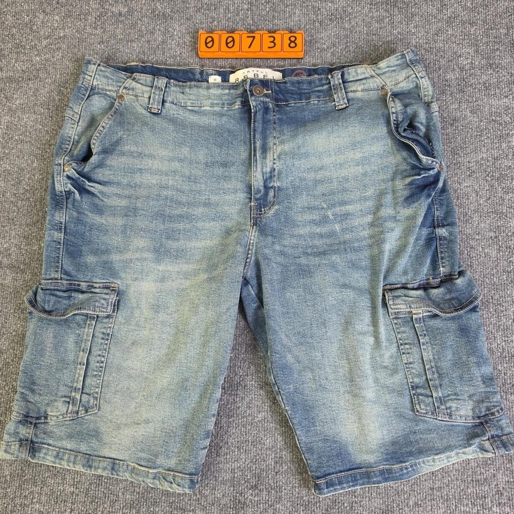 Artful Rebel Blue Denim Shorts Stretchy  Size 38